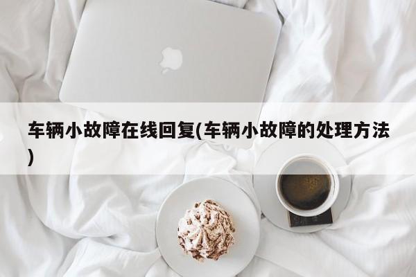 车辆小故障在线回复(车辆小故障的处理方法)