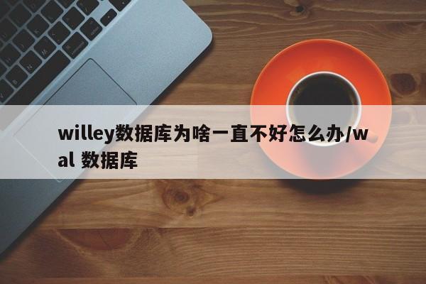 willey数据库为啥一直不好怎么办/wal 数据库