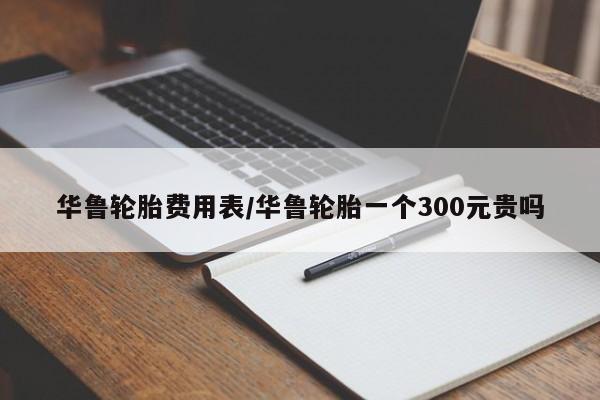 华鲁轮胎费用表/华鲁轮胎一个300元贵吗